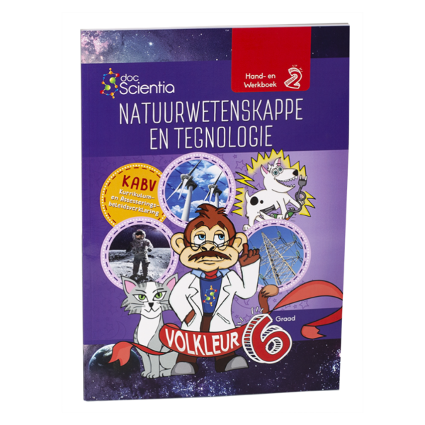 Graad 6 Hand- en Werkboek Boek 2 Natuurwetenskappe en Tegnologie Volkleur