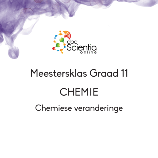 Meesterklas: Graad 11 Chemie - Chemiese veranderinge
