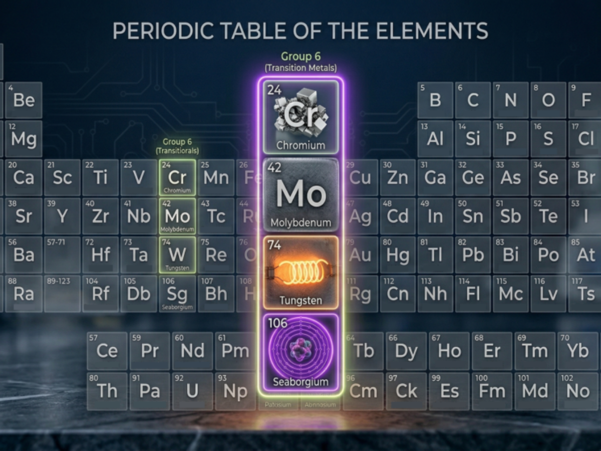 Exploring Group 6 Periodic Table elements