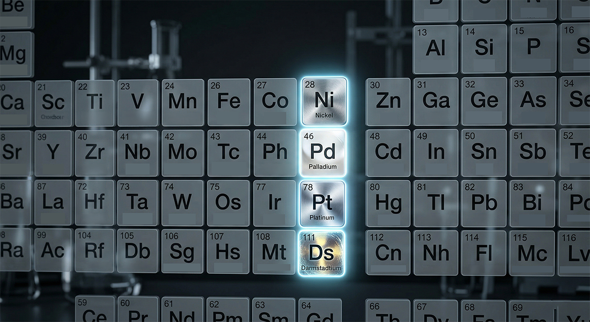Exploring Group 10 Periodic Table elements