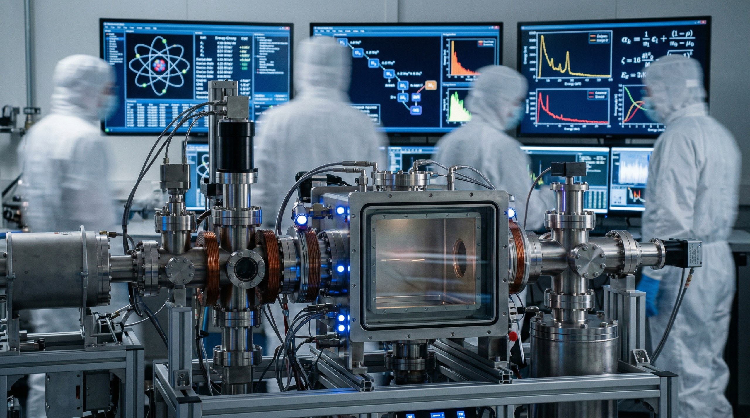 Image illustrating meitnerium in a lab