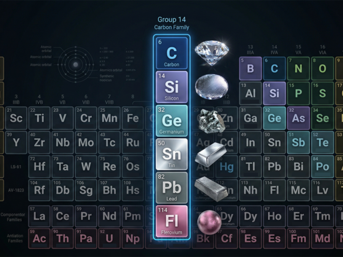 Group 14 Periodic Table: Exploring the carbon family