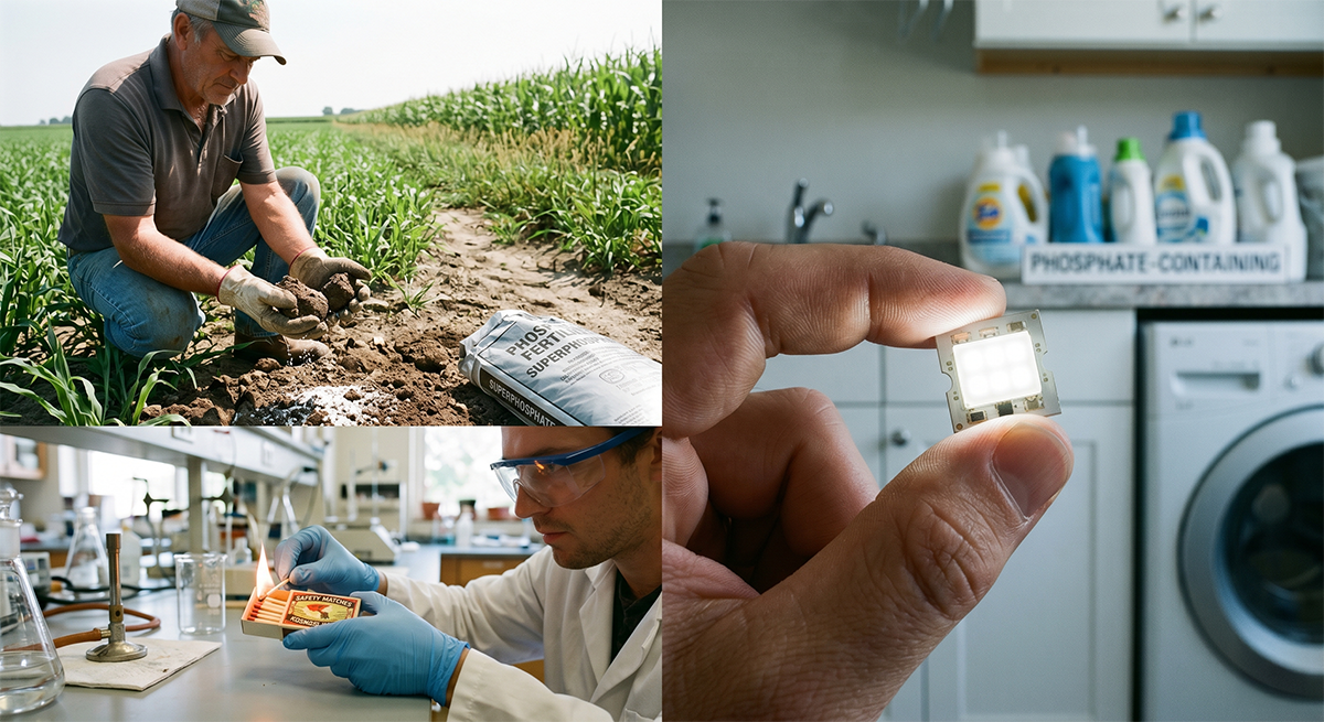 Images of Phosphorus uses in real life